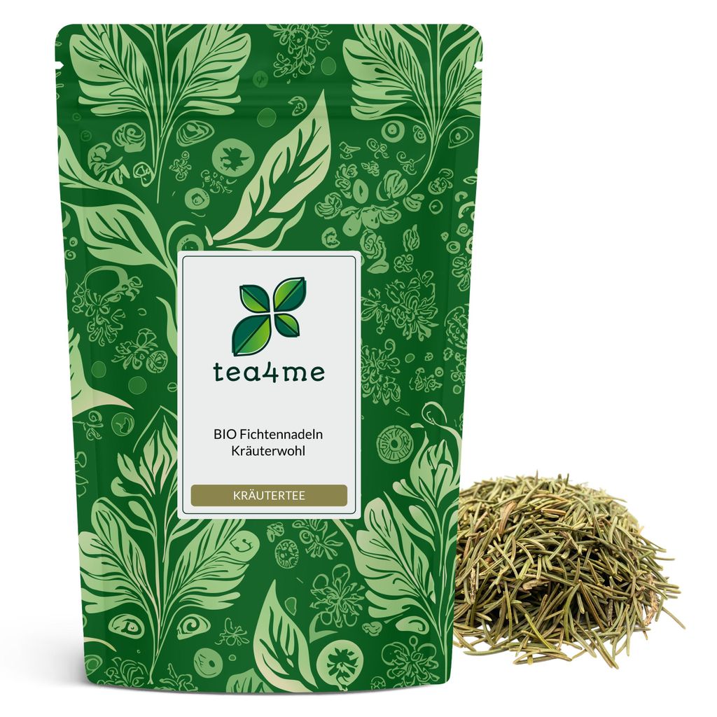 tea4me BIO Fichtennadeln Kräutertee Produktbild 
