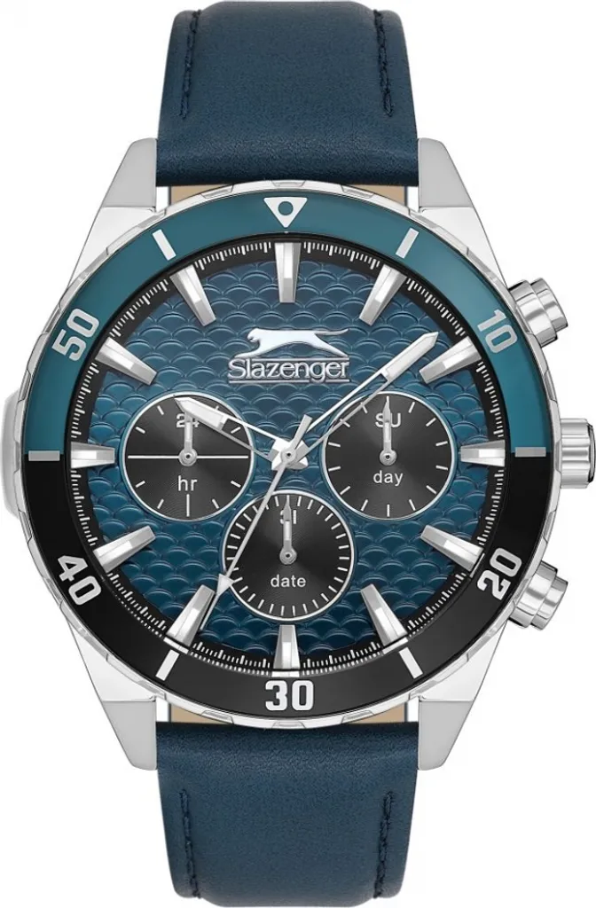 Montre Analogique Slazenger Homme en Bleu Marine - Accessoire de Mode