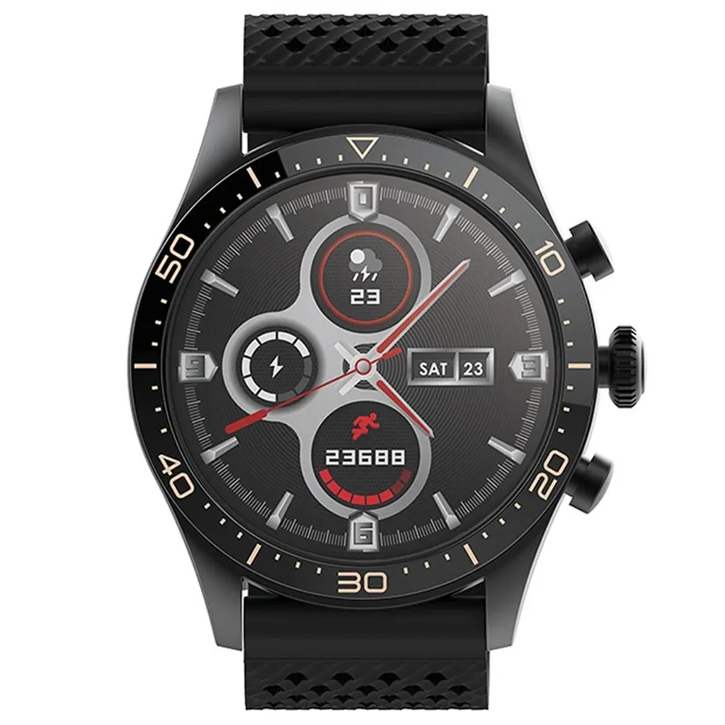 Montre Connectée Forever Icon IP68 Noir : Ne Manquez Plus Vos Notifications