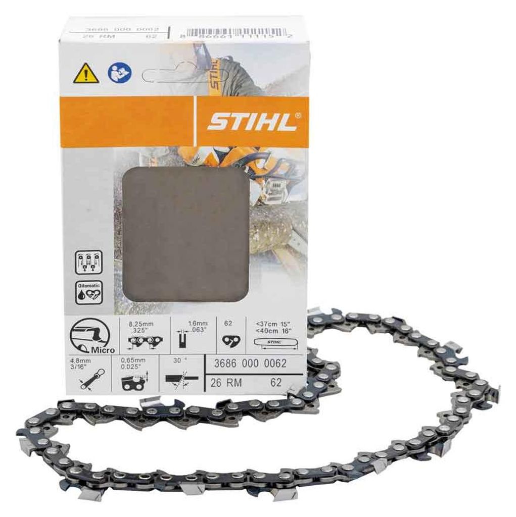 STIHL Łańcuch tnący Rapid Micro RM .325" x 1,6mm 62 ogniwa Zdjęcie produktu 