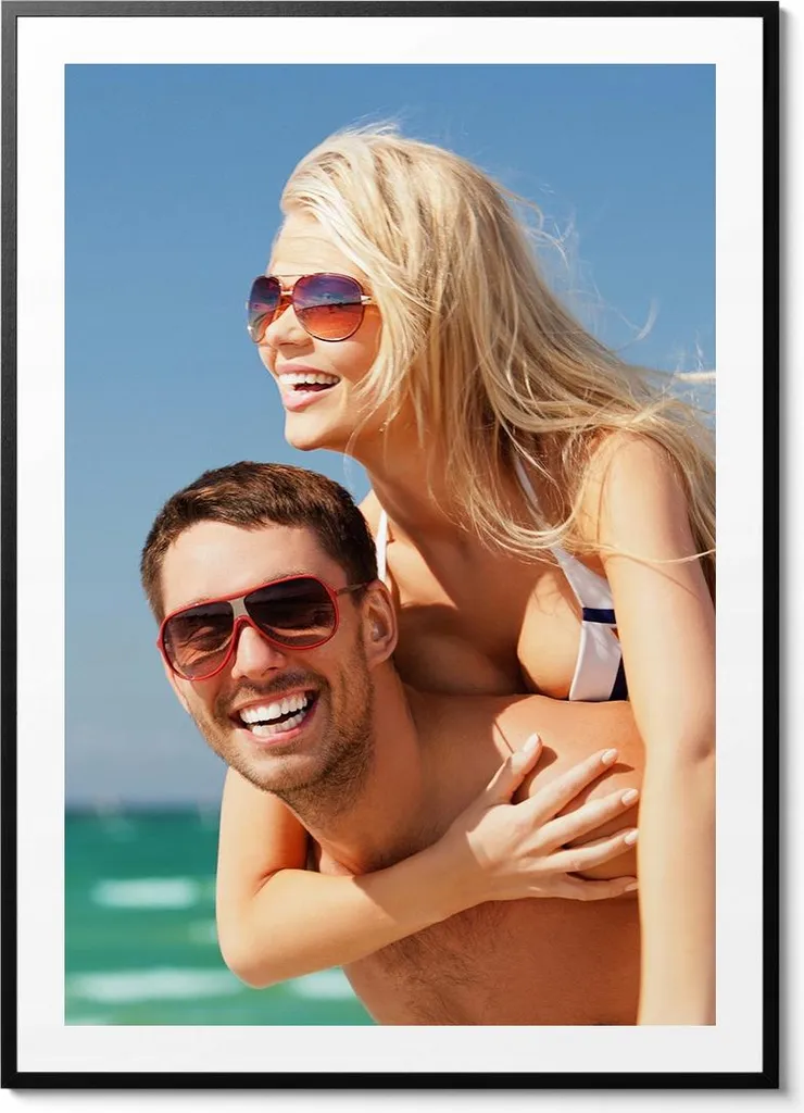 Cadre Photo Noir 43x53 PION pour Protéger et Valoriser vos Agrandissements