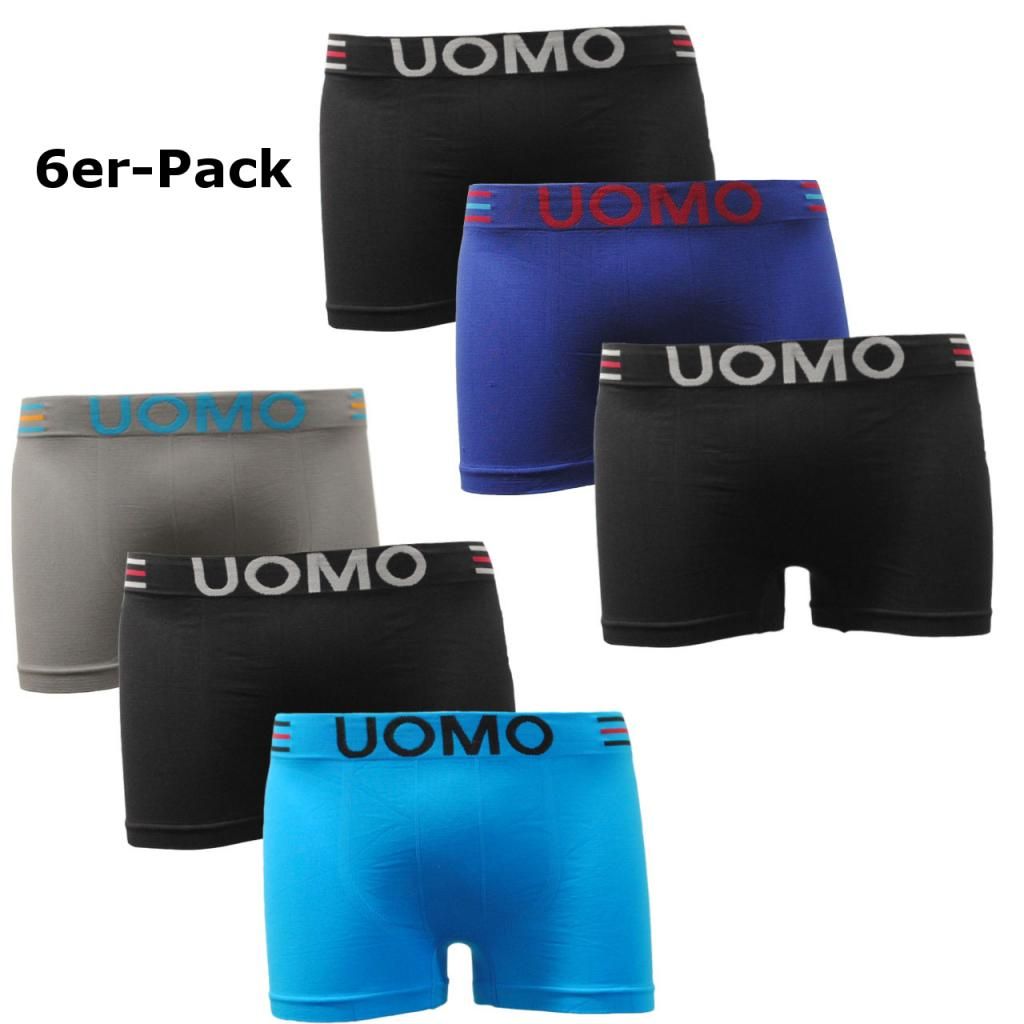 Garcia Pescara Herren Uomo Boxershorts Seamless S22 6er Produktbild 