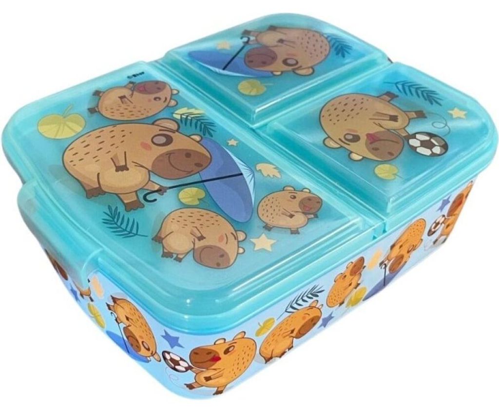 Lunchbox met afbeelding van een capibara Productafbeelding 