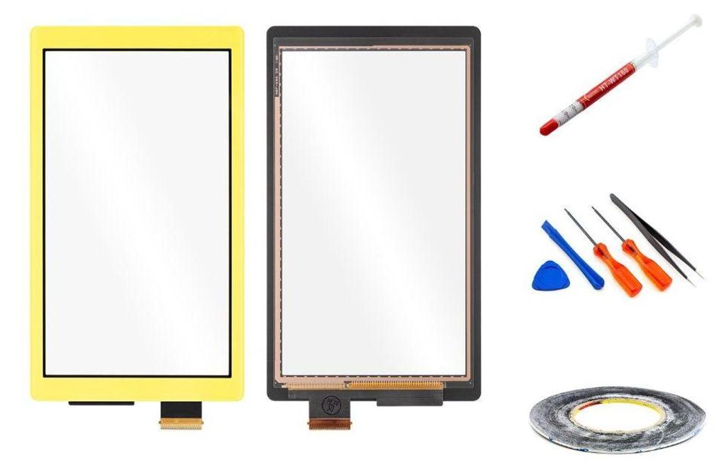 Nintendo Switch Lite Touchscreen gelb - Set