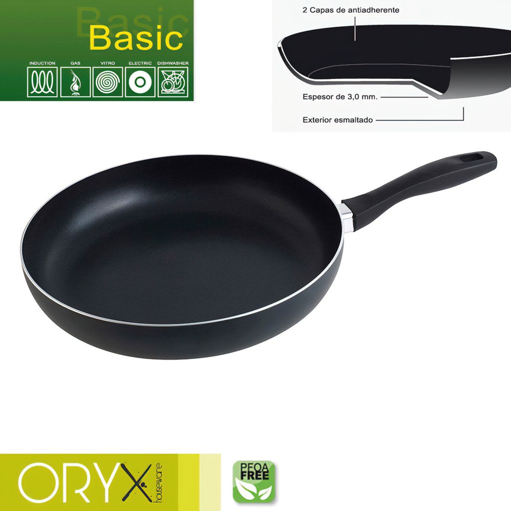 Oryx Basic Antihaft-Bratpfanne aus Aluminium, hohe Produktbild 