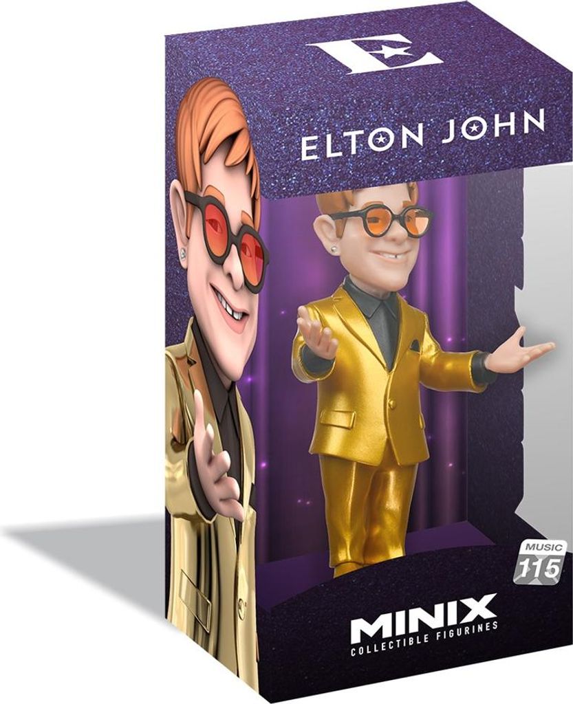Minix - Costume Doré Elton John Image du produit 