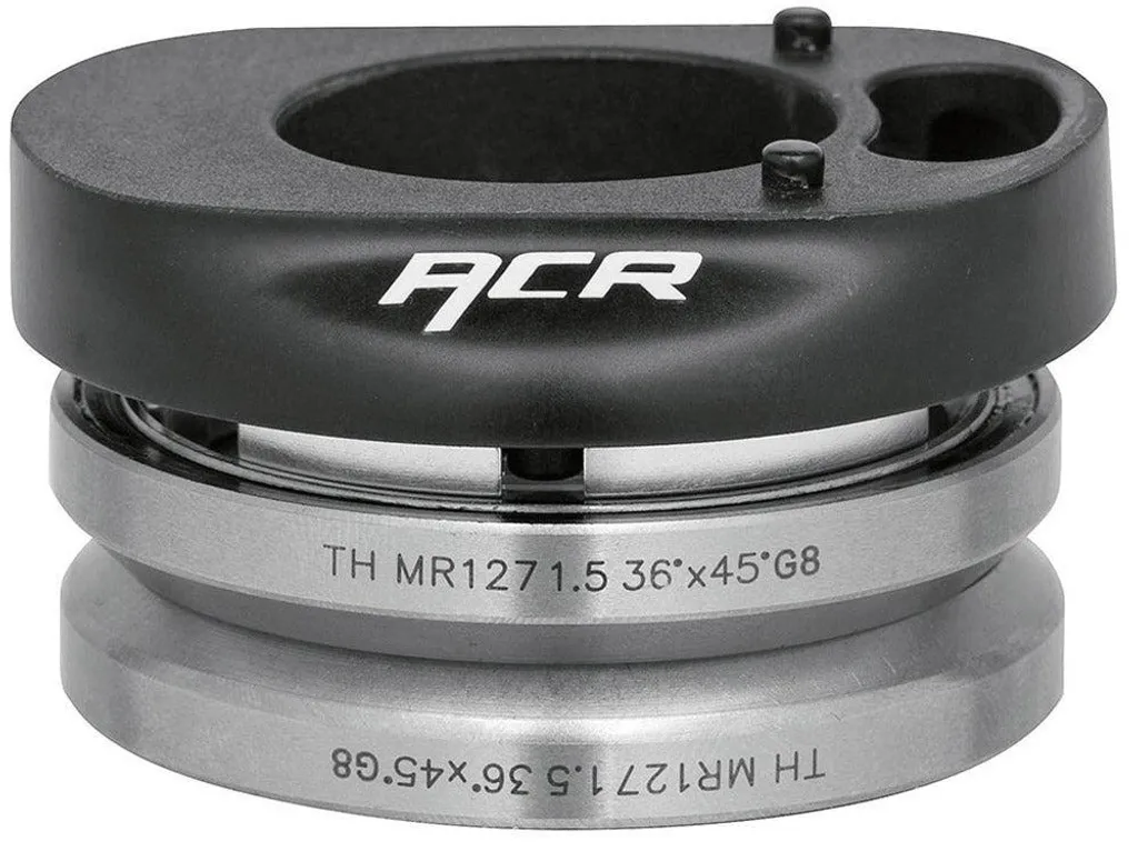 Jeu de Direction Intégré FSA N55R pour Fourche 1 1/8'' de Vélo Noir