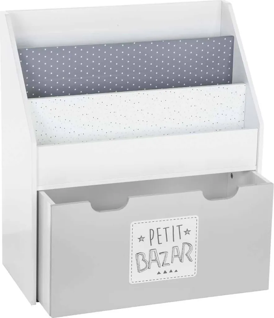 Organiseur de Bureau avec Tiroir pour Courrier et Classeur de Documents