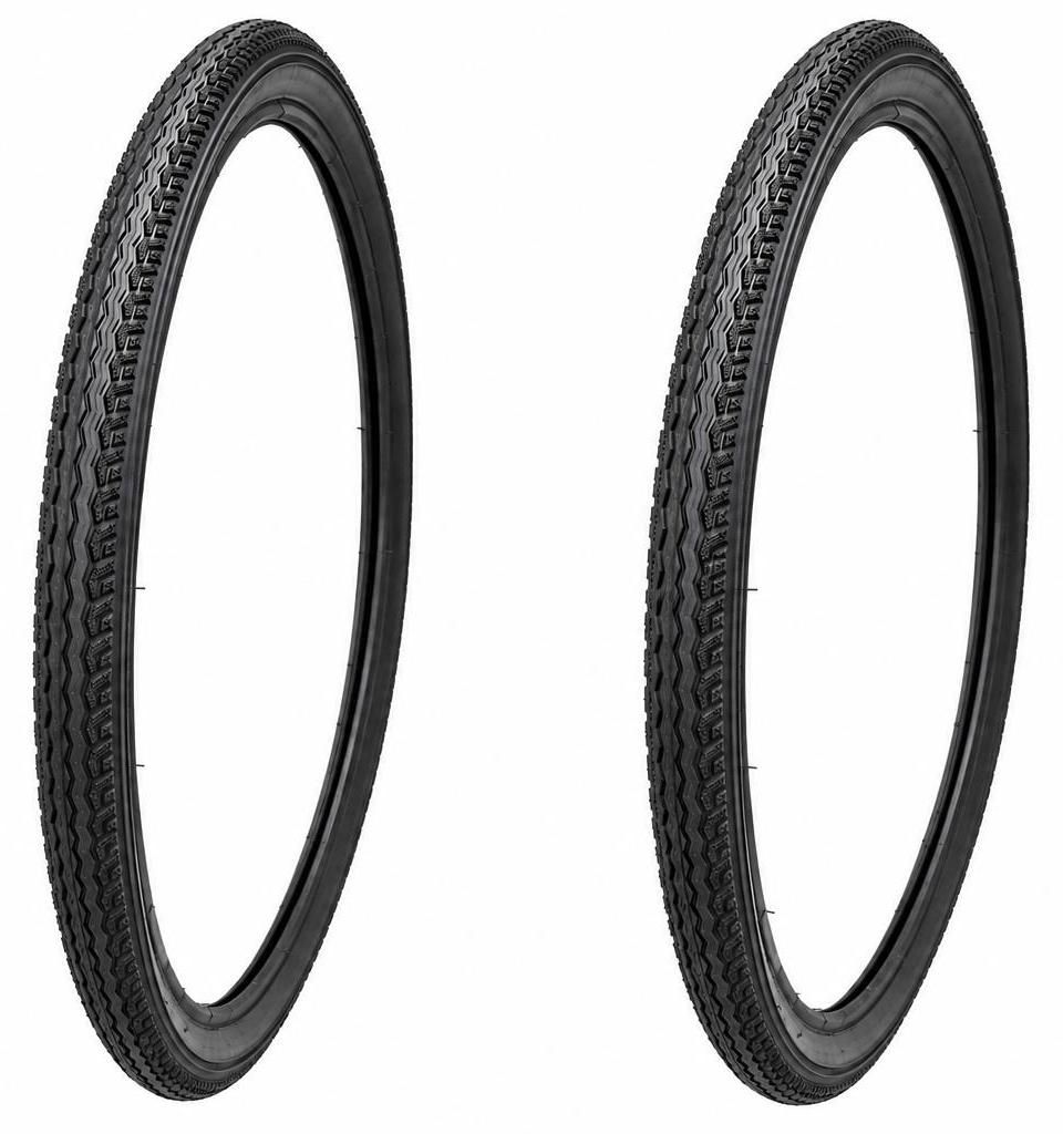 2er Set Fahrradreifen 26 Zoll 26x1,75 | MTB Fahrradmantel Trekking | Ersatzreifen für Mountainbike und Citybike | Zuverlässige Leistung, einfache...