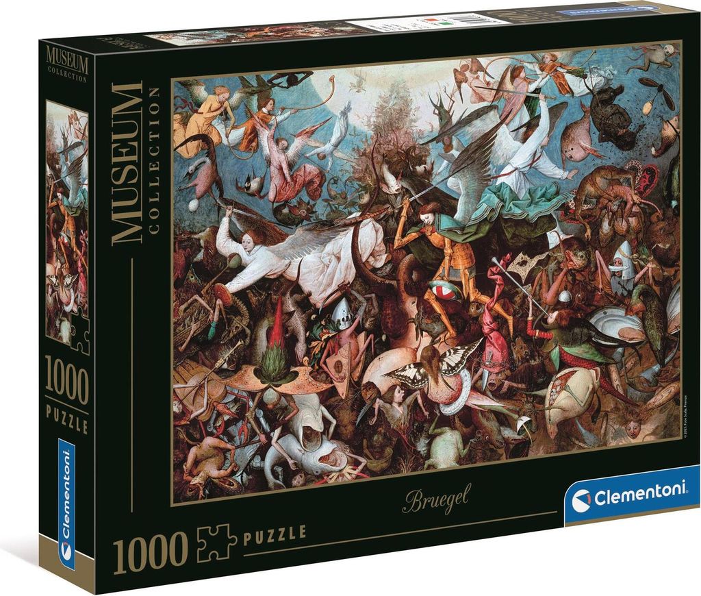 Puzzle Clementoni 1000 Musée Bruegel La ChuteDeLaR.39662 Image du produit 