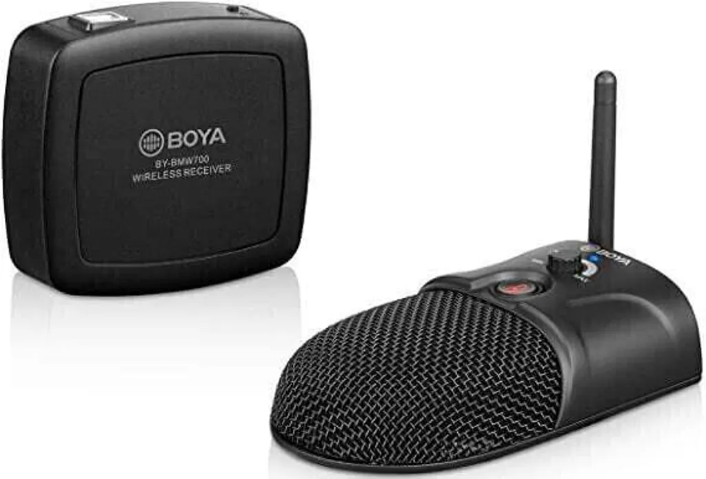 BOYA BY-BMW700 Micro Sans Fil USB à 360 Degrés pour Appels et Réunions