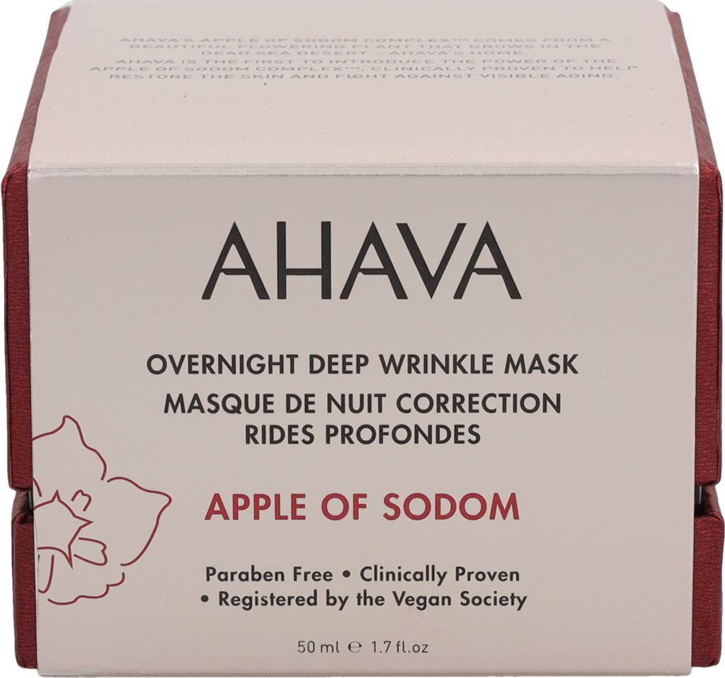 Ahava Apple Of Sodom Wrinkle Night Mask 50ml Produktbild 4