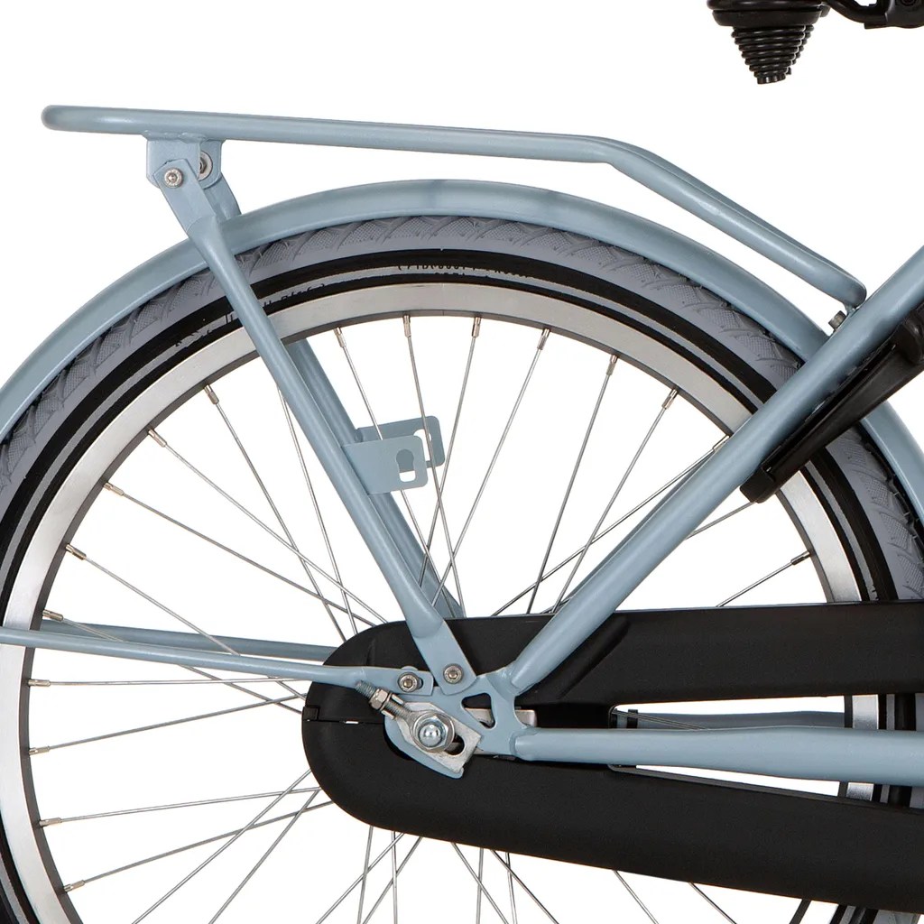 Porte-bagages arrière Alpina 20 Cargo Dream Blue Matt au design solide