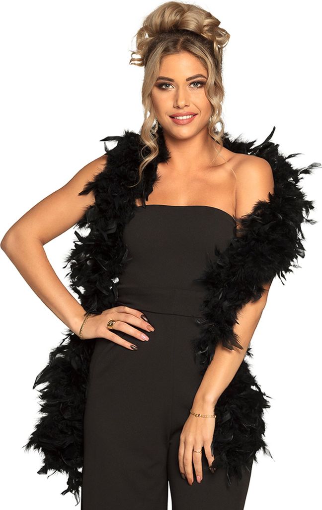 Federboa 80g - Kostüm Zubehör Fasching Karneval