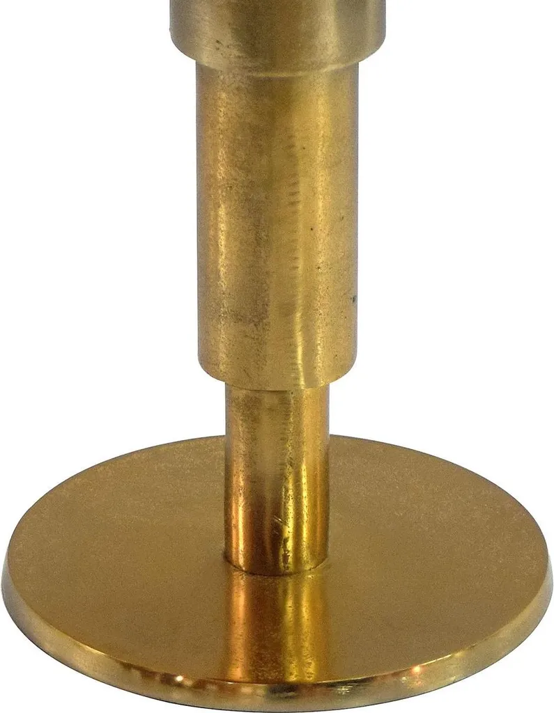 WOHNLING Table d'Appoint Ronde Effet Marbre et Structure Aluminium Argent