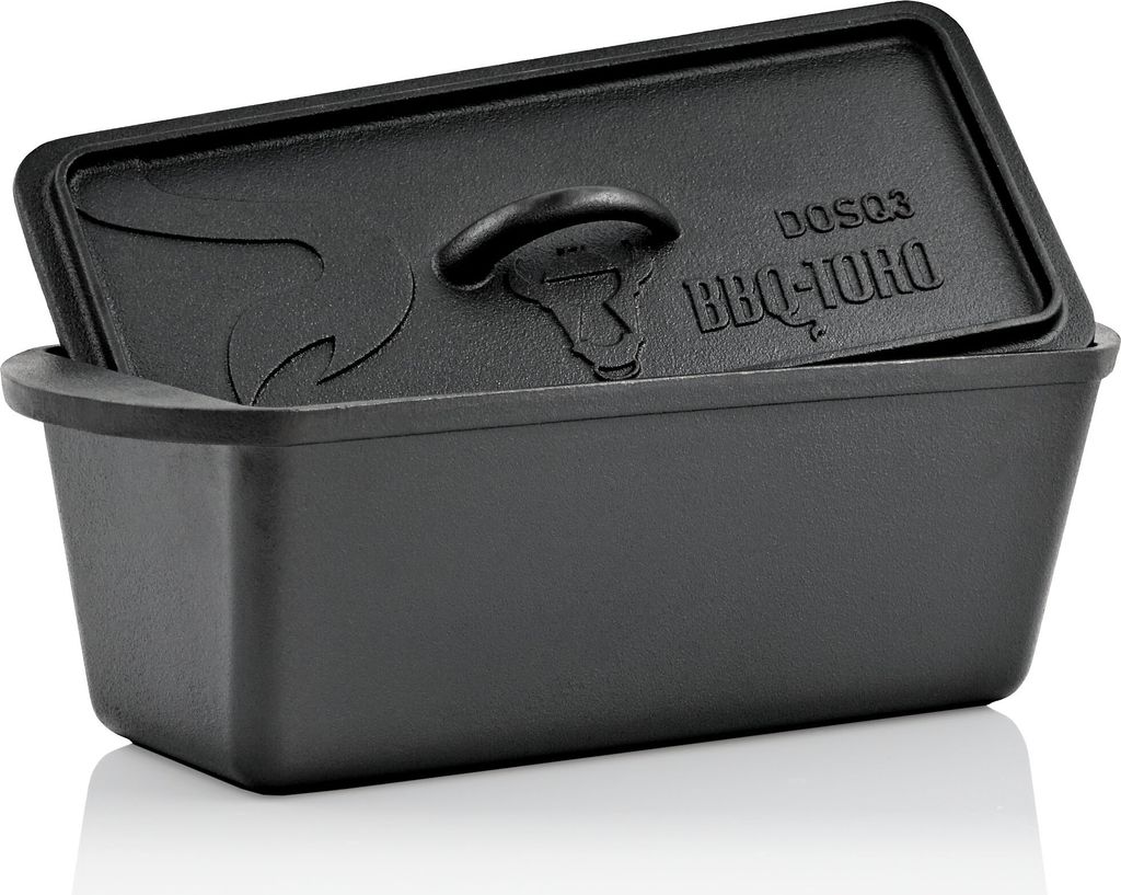 BBQ-Toro Dutch Oven Backtopf | 3,0 Liter | Gusseisen Produktbild 1
