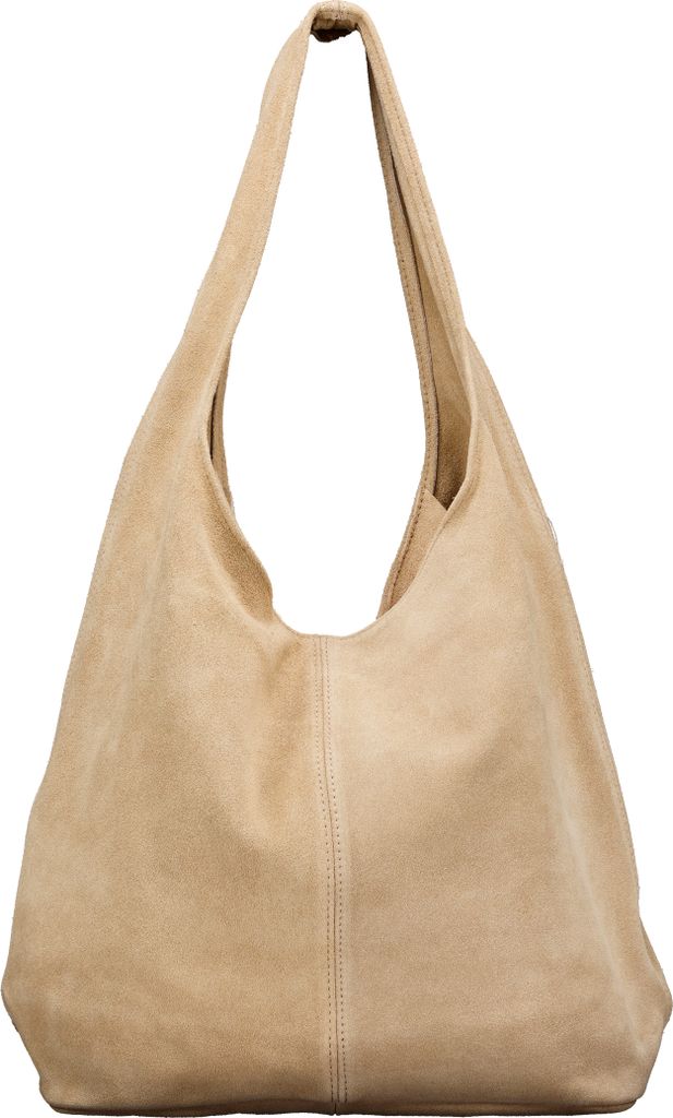 Hausfelder Manufaktur Beuteltasche Velours Beige onesize