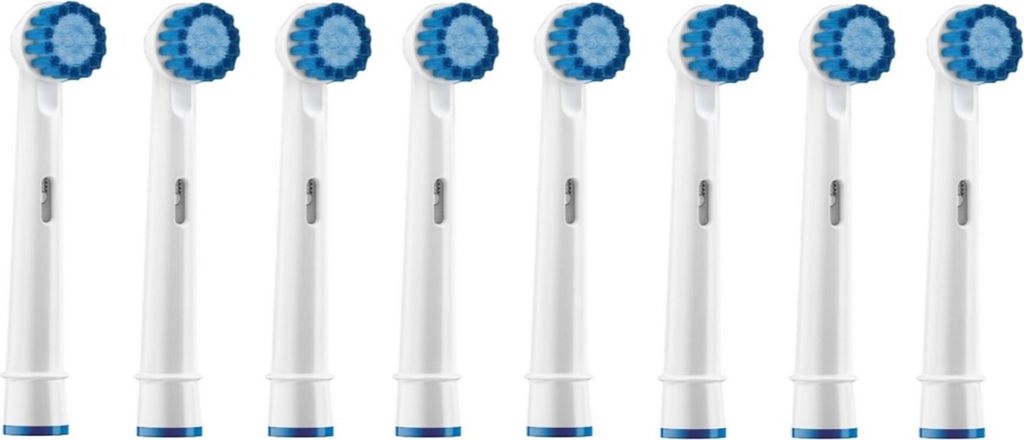 Oral-B Aufsteckbürsten Sensitive 8 Stück Ersatzbürsten kompatibel sanft