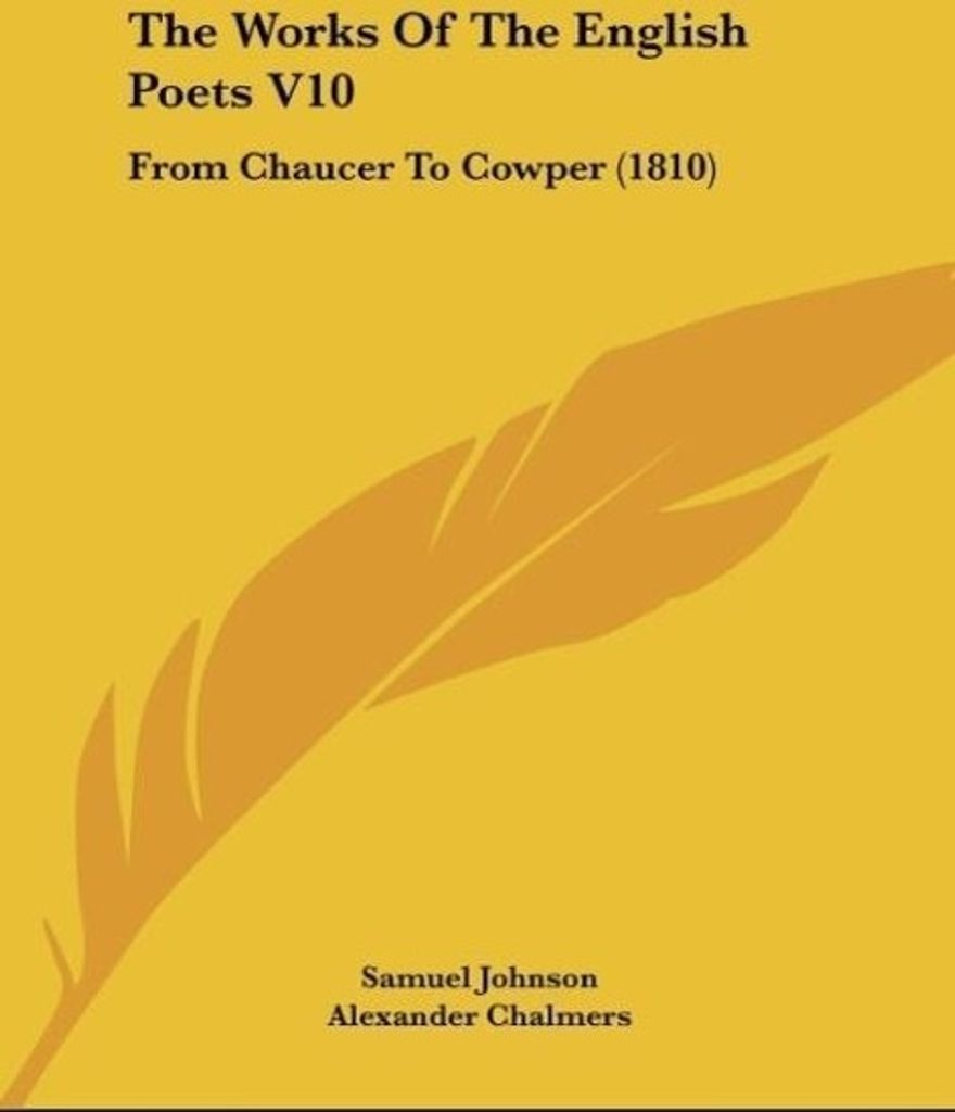 The Works Of The English Poets V10