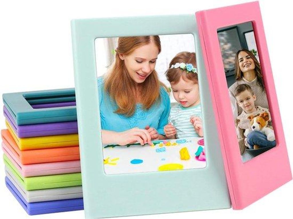 Miniatur-Fotomagnet-Loseinheit - Set à 10 Stück - Handy-Tasche - Selbstbaugruppe - Magnetsystem - Maße 88 x 65 x 6 cm