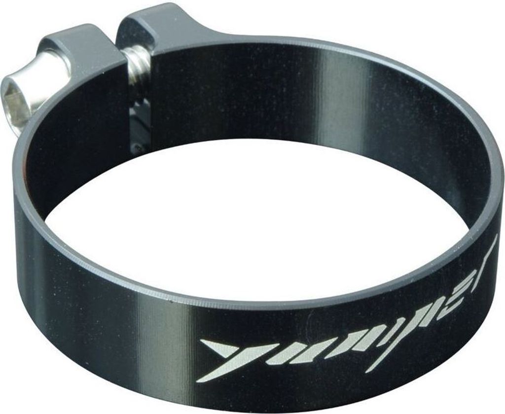 Yuniper Sattelklemmschelle Ultralight Aluminium Schwarz Produktbild 