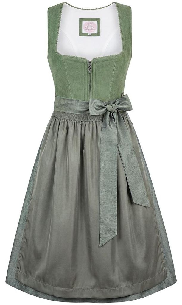 Dirndl Lichtenfels 65cm Länge wasabi 44 Produktbild 