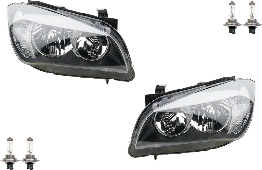Johns, Scheinwerfer Halogen passend für BMW X1 E84 09-12 mit H7 H7 Set Links Rechts 63112990001 2990001 63112990002 2990002