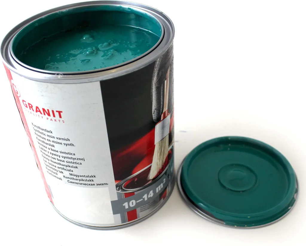 Peinture pour machines et tracteurs bleu eau RAL 5021 Nopolux 1L