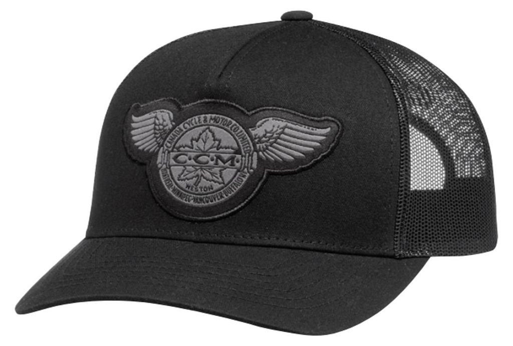 Cap CCM Monochrome Meshback Trucker Senior schwarz