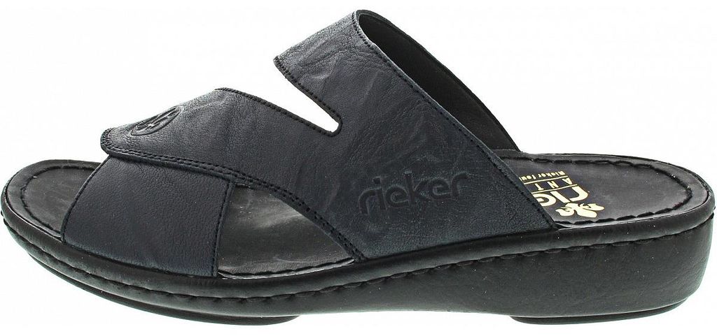Rieker Pantolette Blau in Gr. 42.5