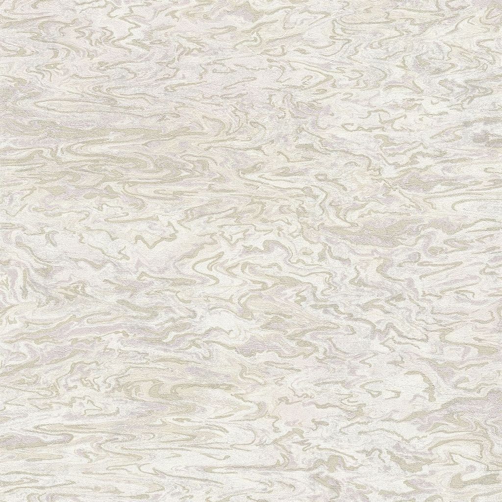 Profhome 383583-GU Stein Kacheln Tapete schimmernd creme elfenbein rosa 5,33 m2