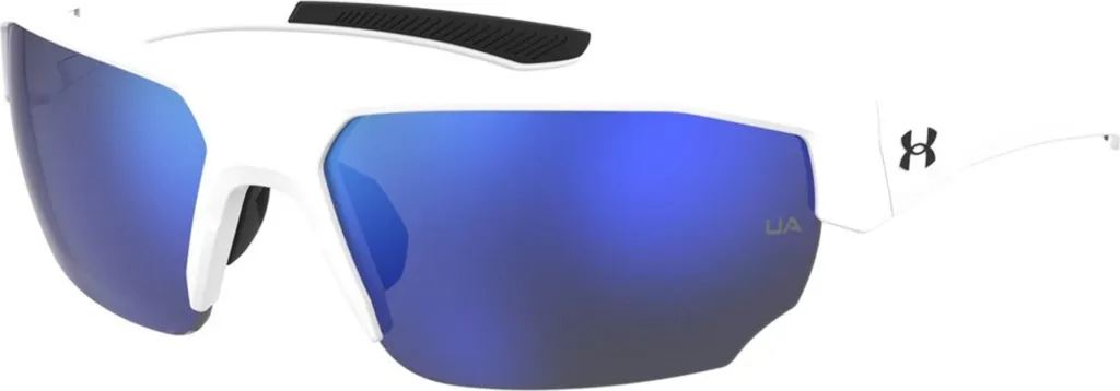 Under Armour UA0012/S Bianco: Occhiali Sportivi per Running e Ciclismo