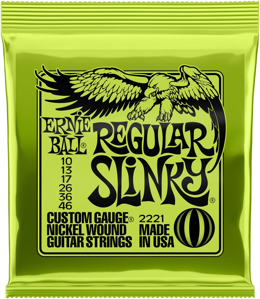 Ernie Ball P02221 Elettrico 6 pz Acciaio Chitarra Immagine del prodotto 
