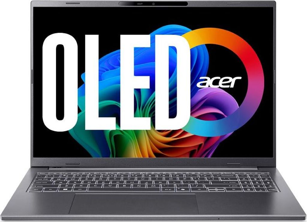 Acer Aspire 16 AI A16-61M-R4JE, AMD Ryzen AI 5, 3,4 GHz, 40,6 cm (16"), 2048 x 1280 Pixel, 32 GB, 1 TB