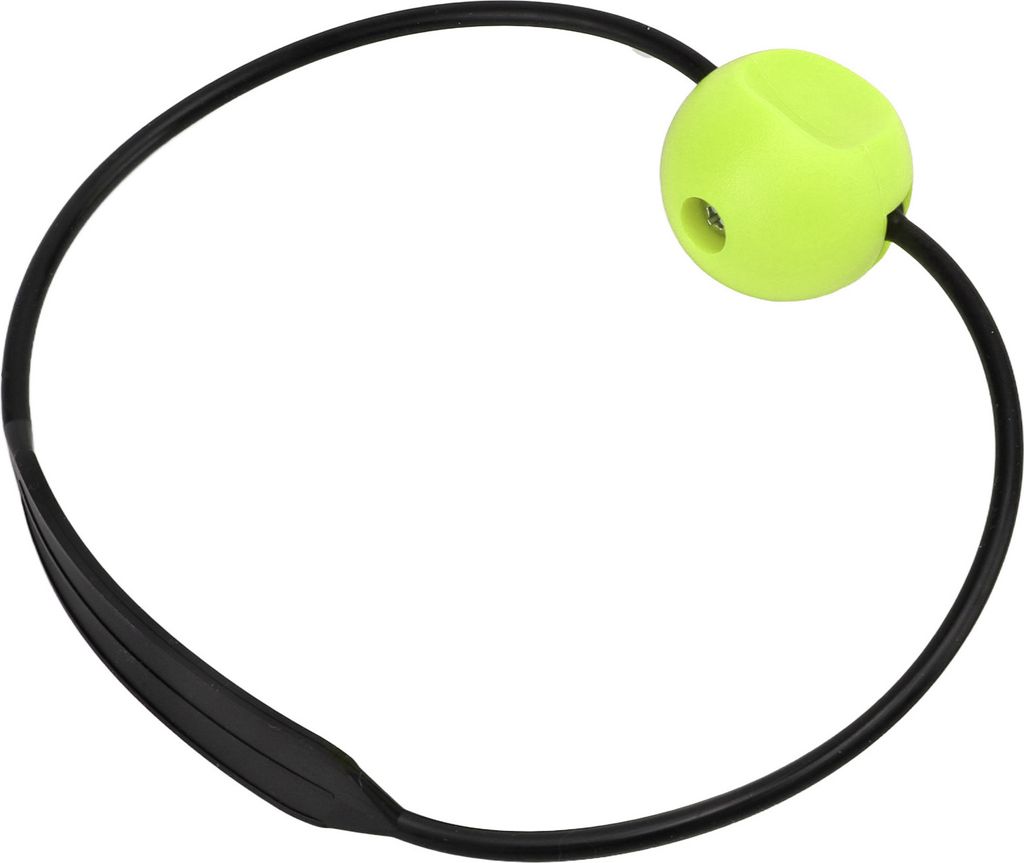 Tauchen Scuba Tank Banger Knocker Ball Unterwasser-Signal-Gerät für Outdoor-Sport (Black Strap Yellow Ball )(Black Strap + Yellow Ball )