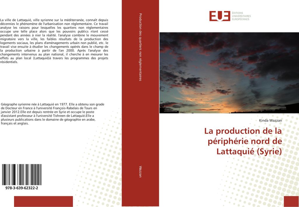 La production de la périphérie nord de Lattaquié (Syrie)