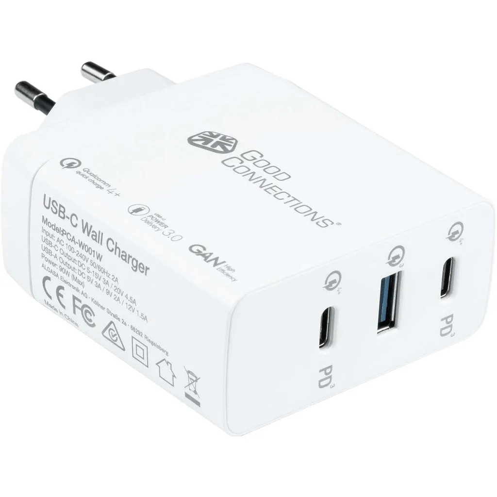 Chargeur USB 100W GaN 3 ports pour éliminer vos multiples blocs secteur