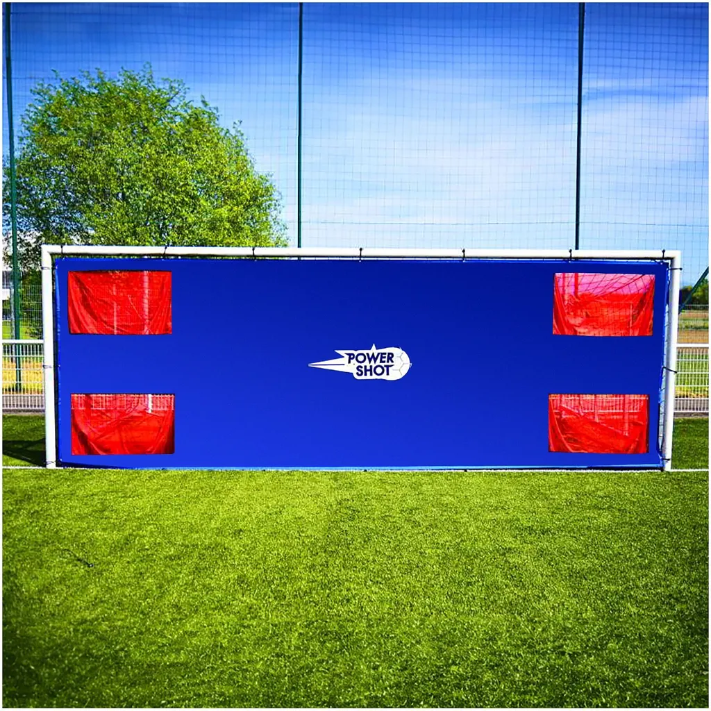 Mur de but de football 7,32x2,44 m Powershot pour viser la lucarne facilement