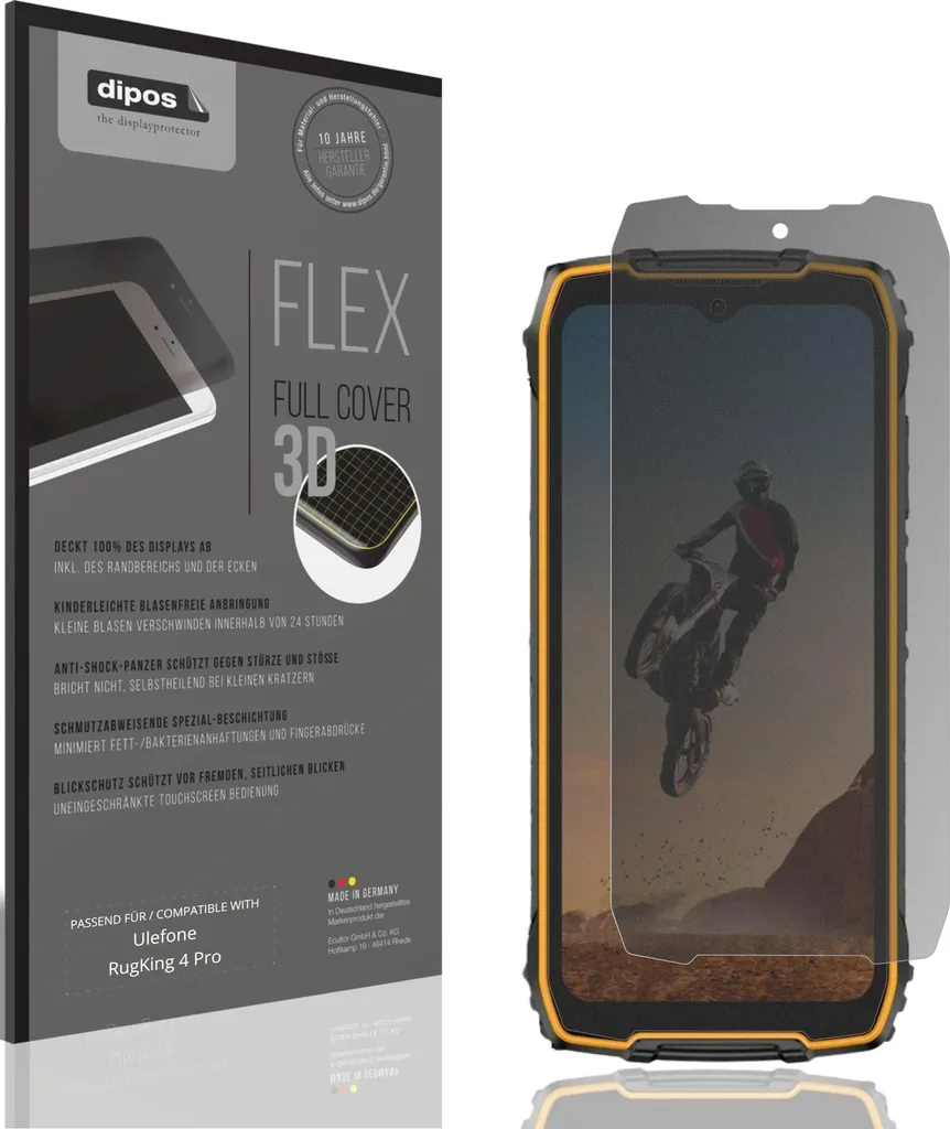 Ulefone RugKing 4 Pro: Pellicola Privacy per Avventure Estreme