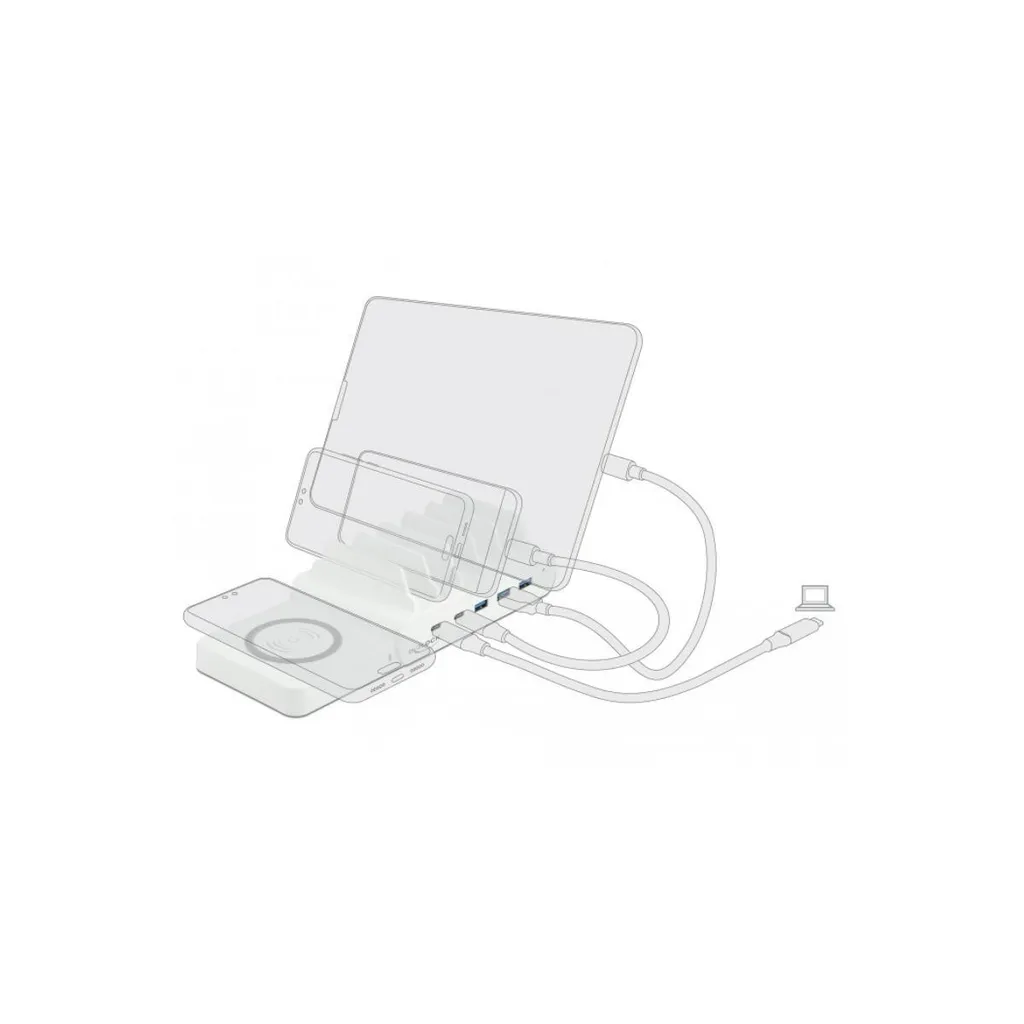 Chargeur Multi-Ports USB et Induction 110W : La solution de charge DELOCK