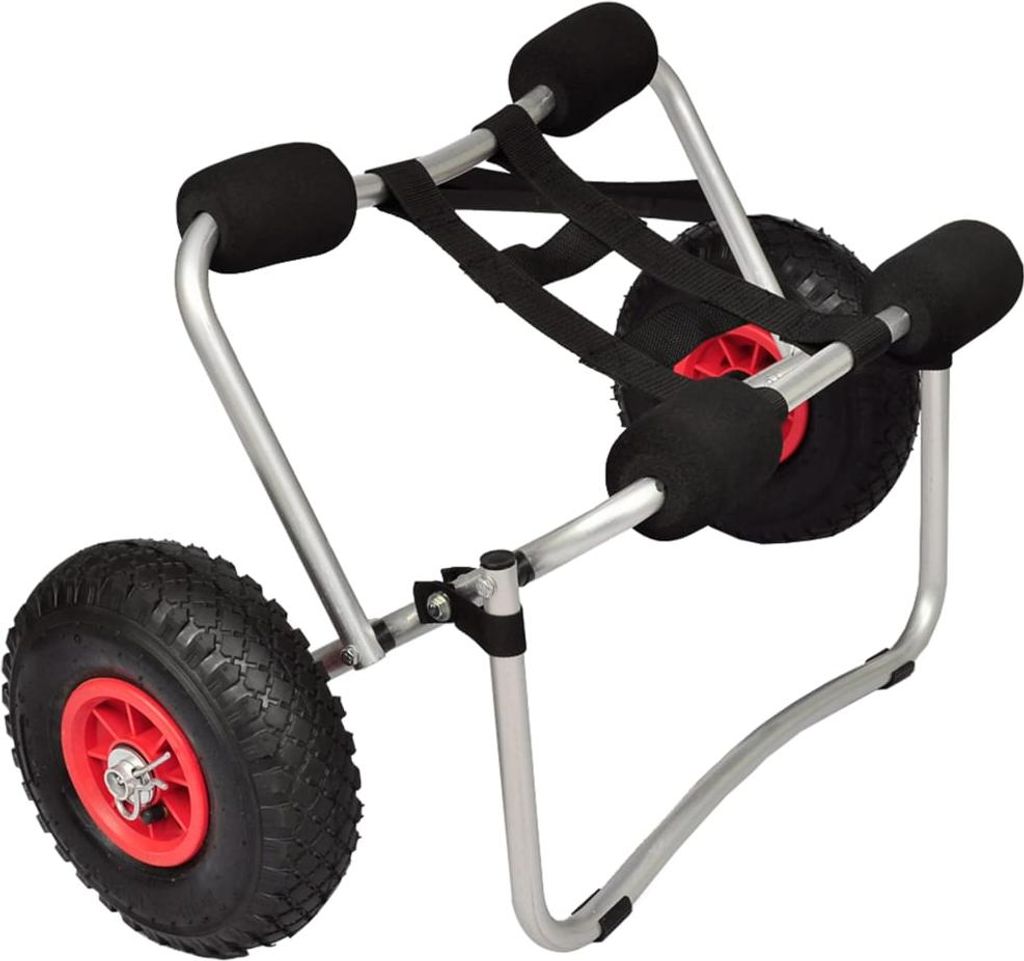 vidaXL Kajakwagen 2 Stk. Aluminium