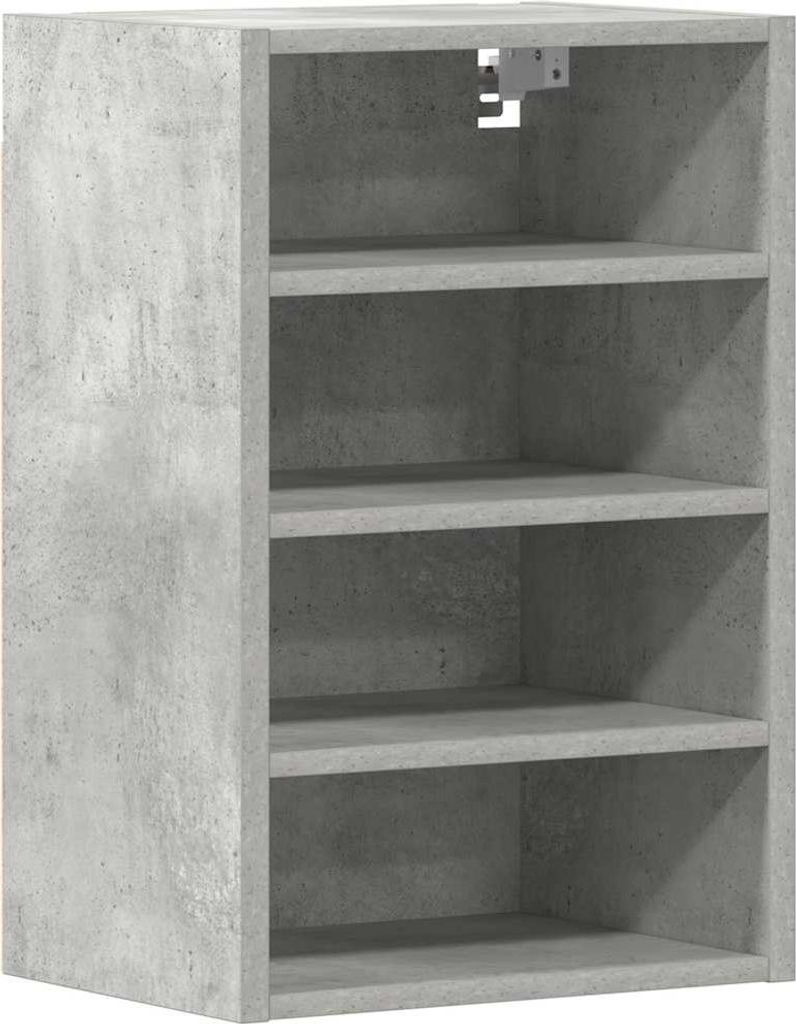 vidaXL Hängeschrank Riga Betongrau 40x29,5x60 cm Holzwerkstoff