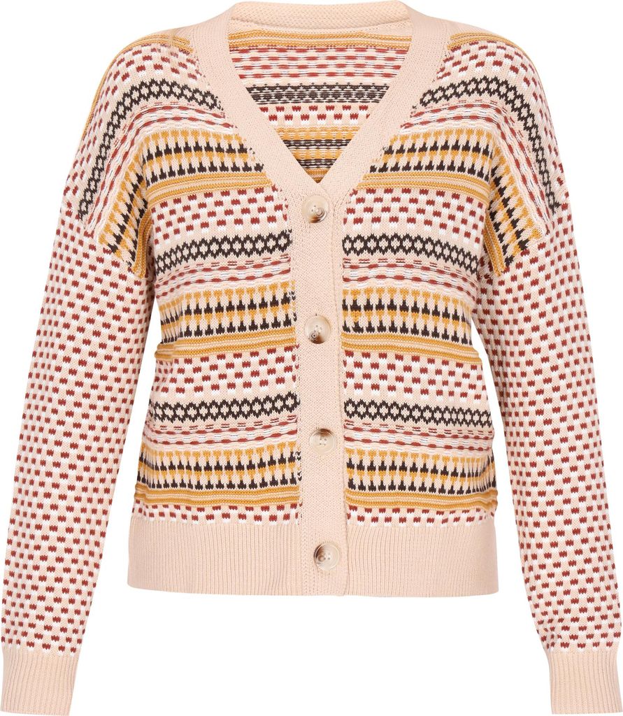 ebeeza damen strickjacke - khaki, XL