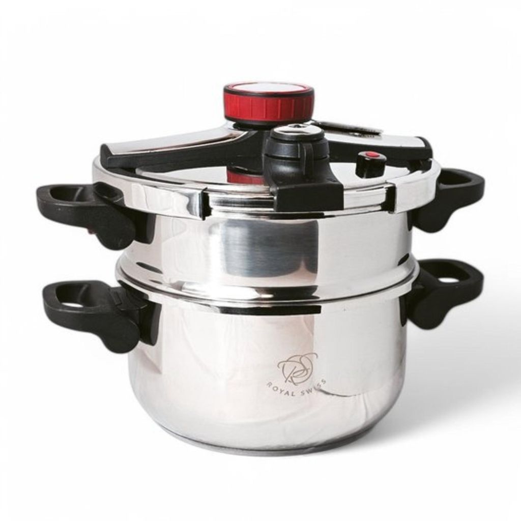 Schnellkochtopf 8 Liter Induktion  Edelstahl Druckkochtopf Produktbild 