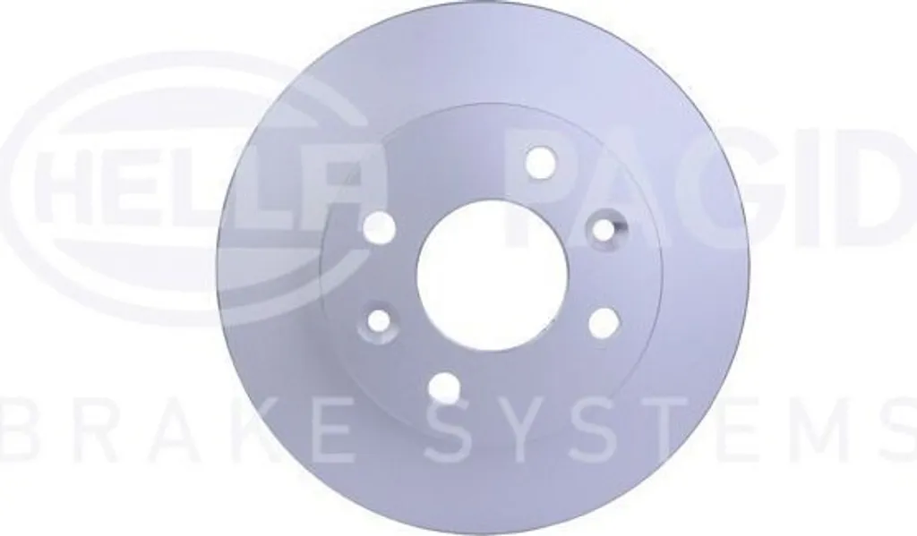 Disque de frein haute performance HELLA 8DD 355 101-221 en fonte robuste