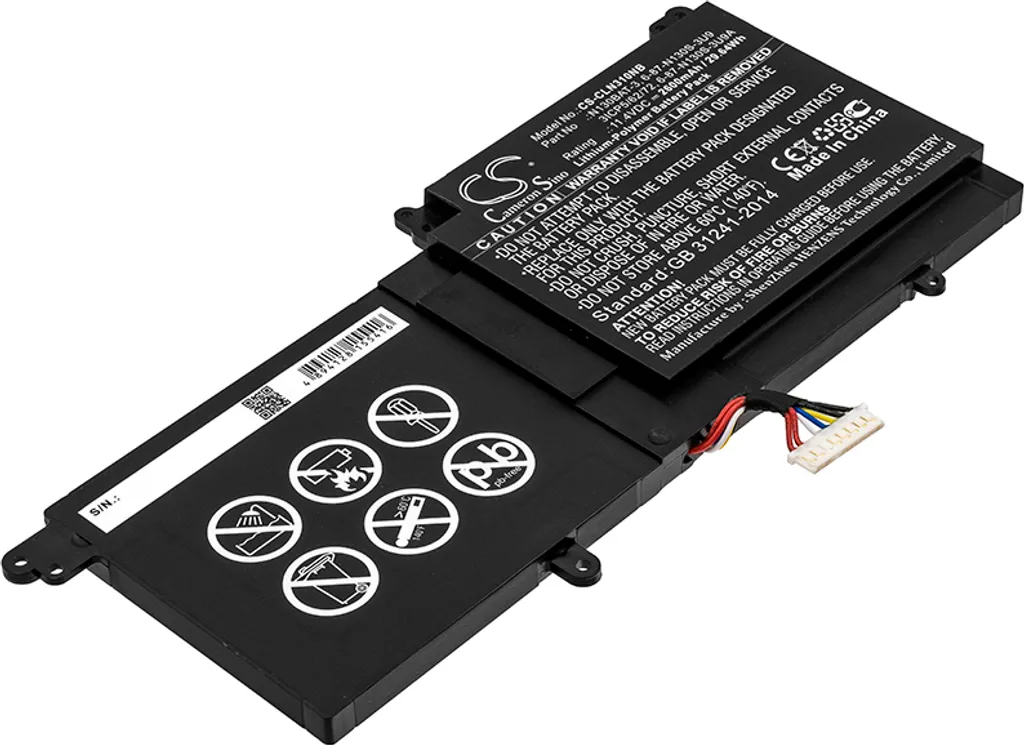 TECHTEK Batteria notebook compatibile con [Tuxedo] Galago Pro 2, Infinity Book Pro 14v3, InfinityBook Pro 13, InfinityBook Pro 13 N130BU, InfinityBoo