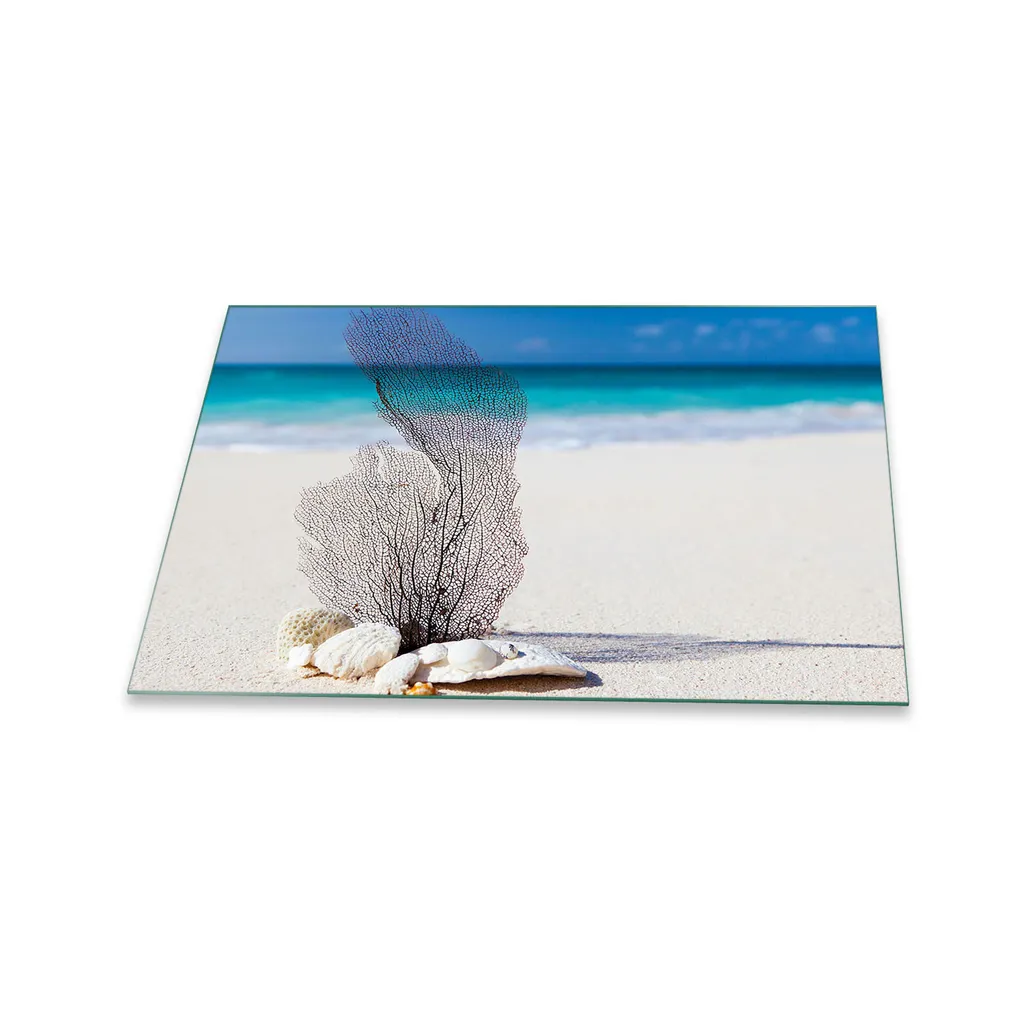 Protezione Vetro Piano Cottura 80x52 Sea Blue - Copripiastra Universale