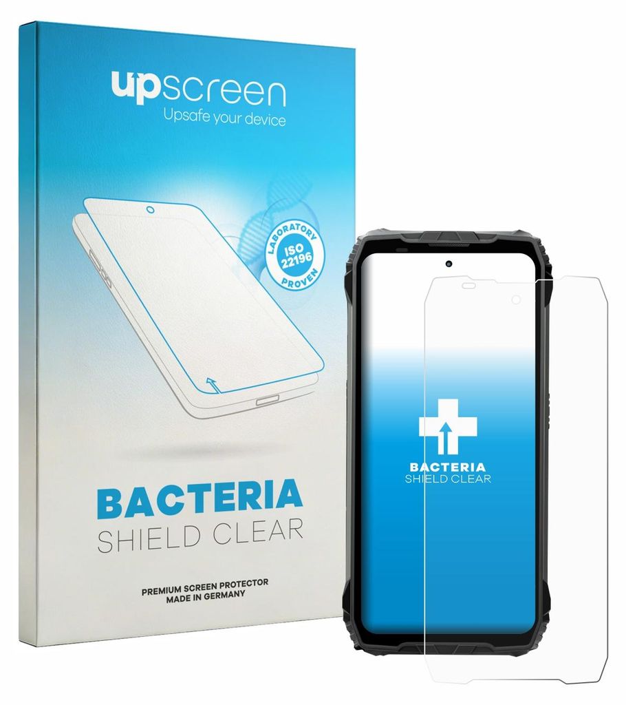 upscreen Schutzfolie für Blackview Fort 200 Displayschutz Displayschutzfolie Folie Klar antibakteriell