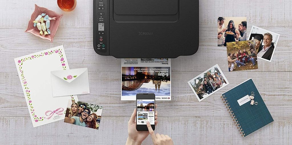Canon PIXMA TS3450 Urządzenie wielofunkcyjne 3 w 1 czarne Zdjęcie produktu 18