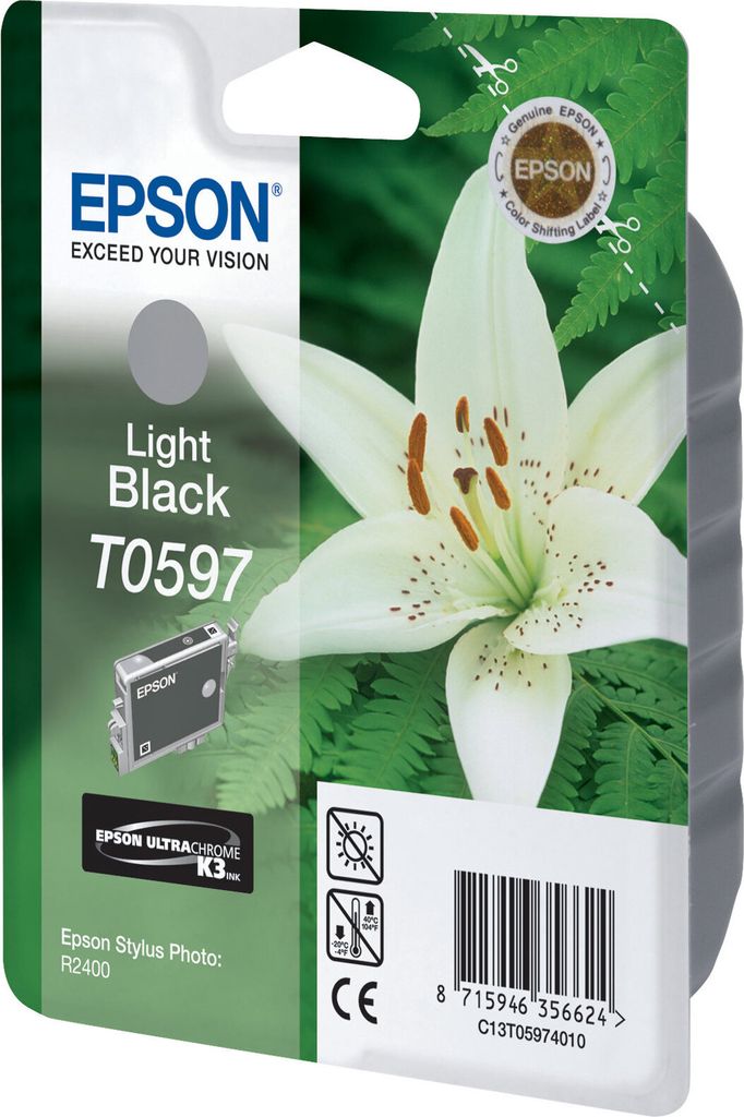 Epson Tintenpatrone light schwarz T 059 T 0597